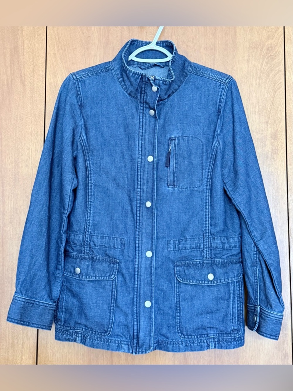 Talbots Dark Blue Denim Jacket